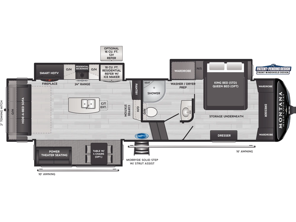 2025 Keystone RV Montana High Country Montana High Country 295RL alt