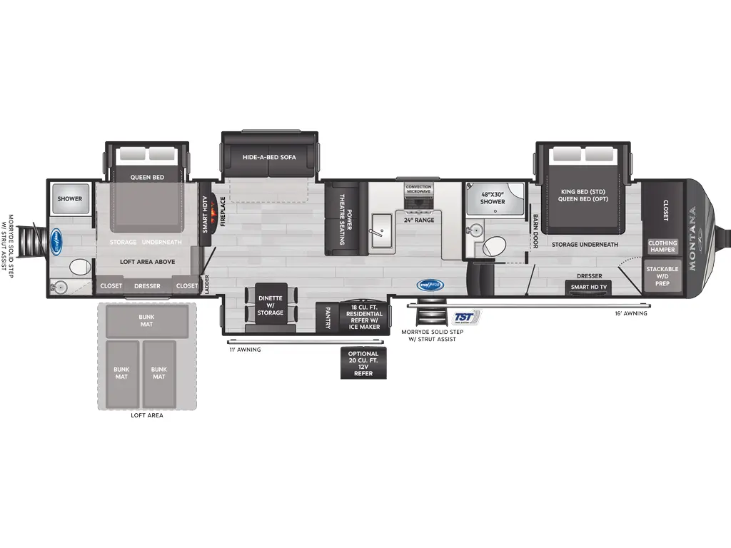 2025 Keystone RV Montana 3915TB