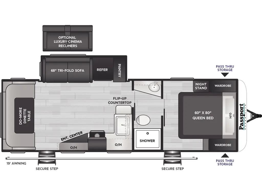 2025 Keystone RV Passport Super Lite 253RDWE