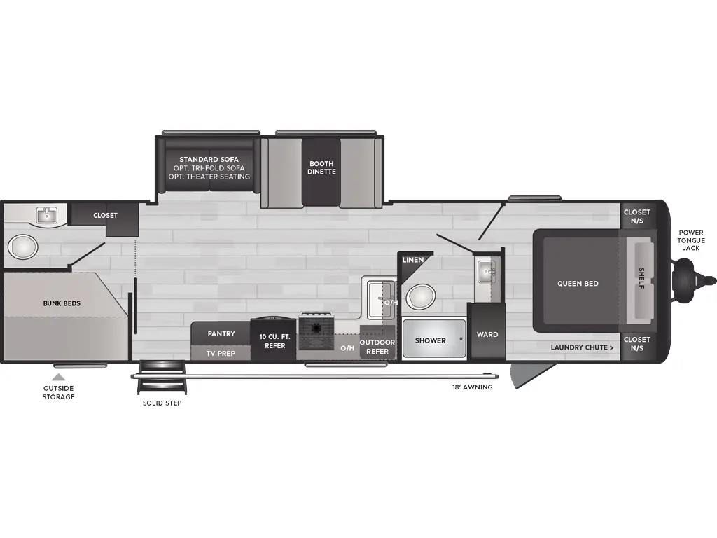 2025 Keystone RV Hideout 31DBS