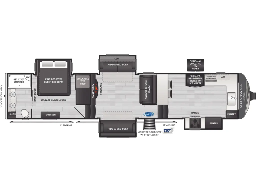 2025 Keystone RV Montana 3795FK