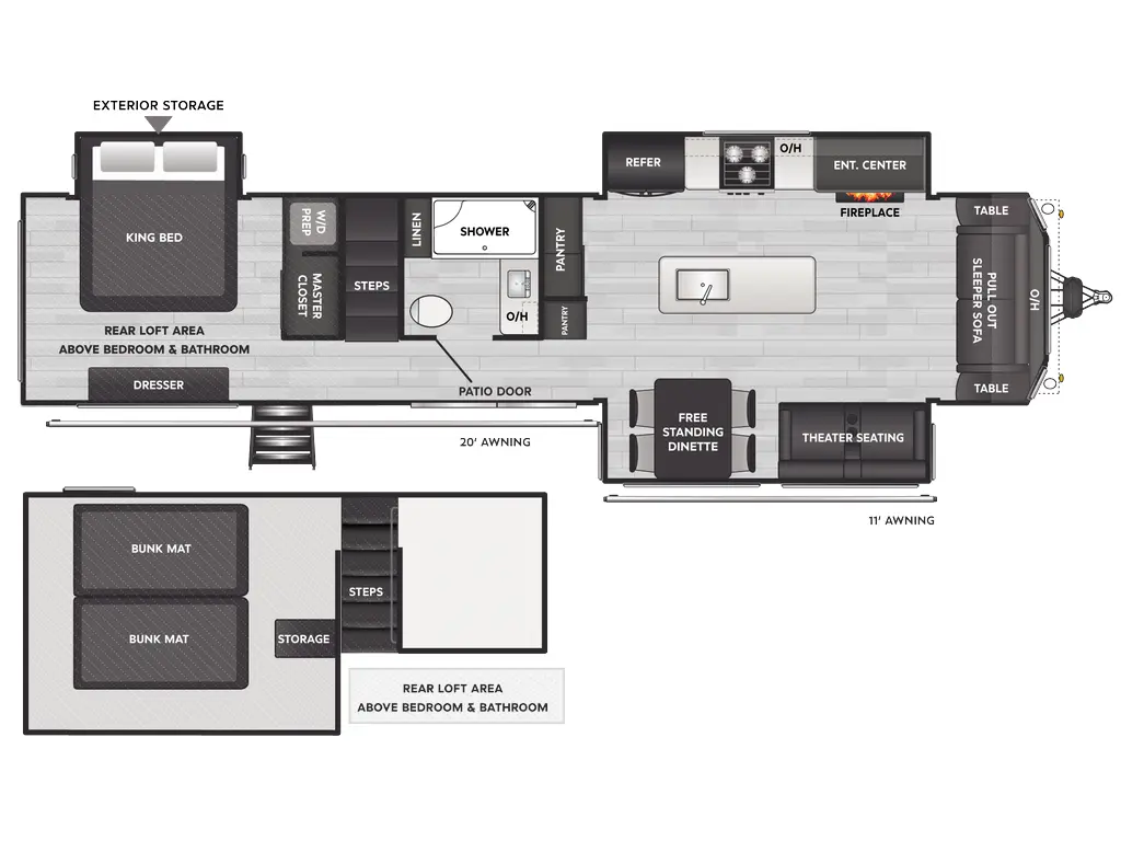 2025 Keystone RV Residence 40FSRL