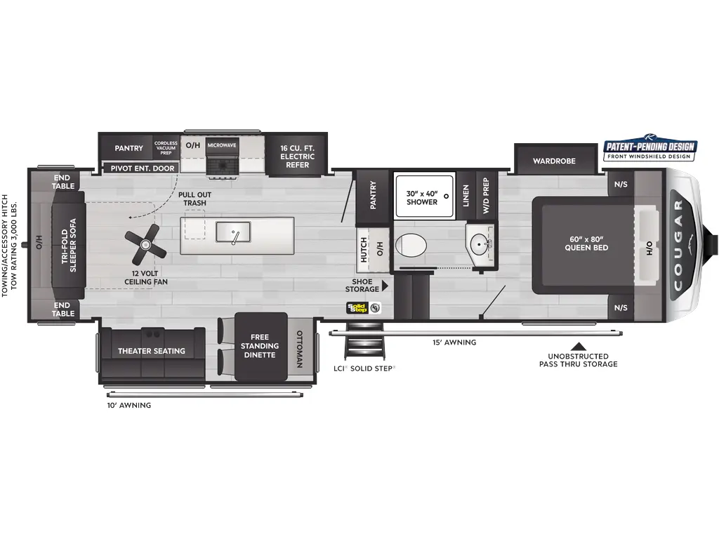 2025 Keystone RV Cougar 290RLS
