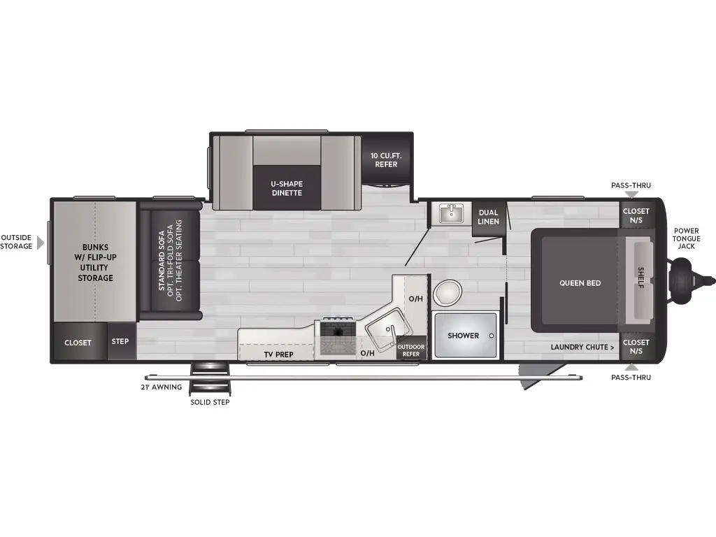 2025 Keystone RV Hideout 28BUSWE