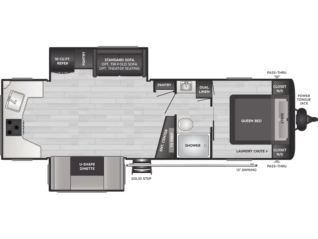 2025 Keystone RV Hideout 28RKD