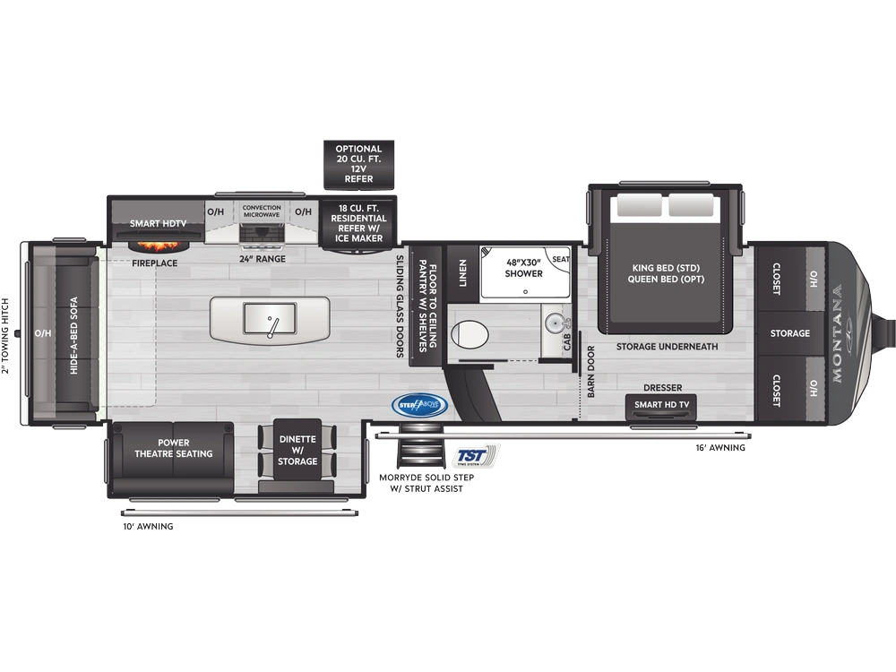 2025 Keystone RV Montana Montana 3123RL alt