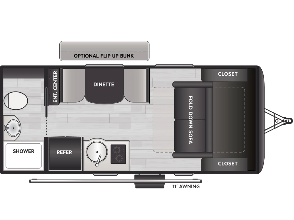 2025 Keystone RV Sprout Sprout 15RBS alt