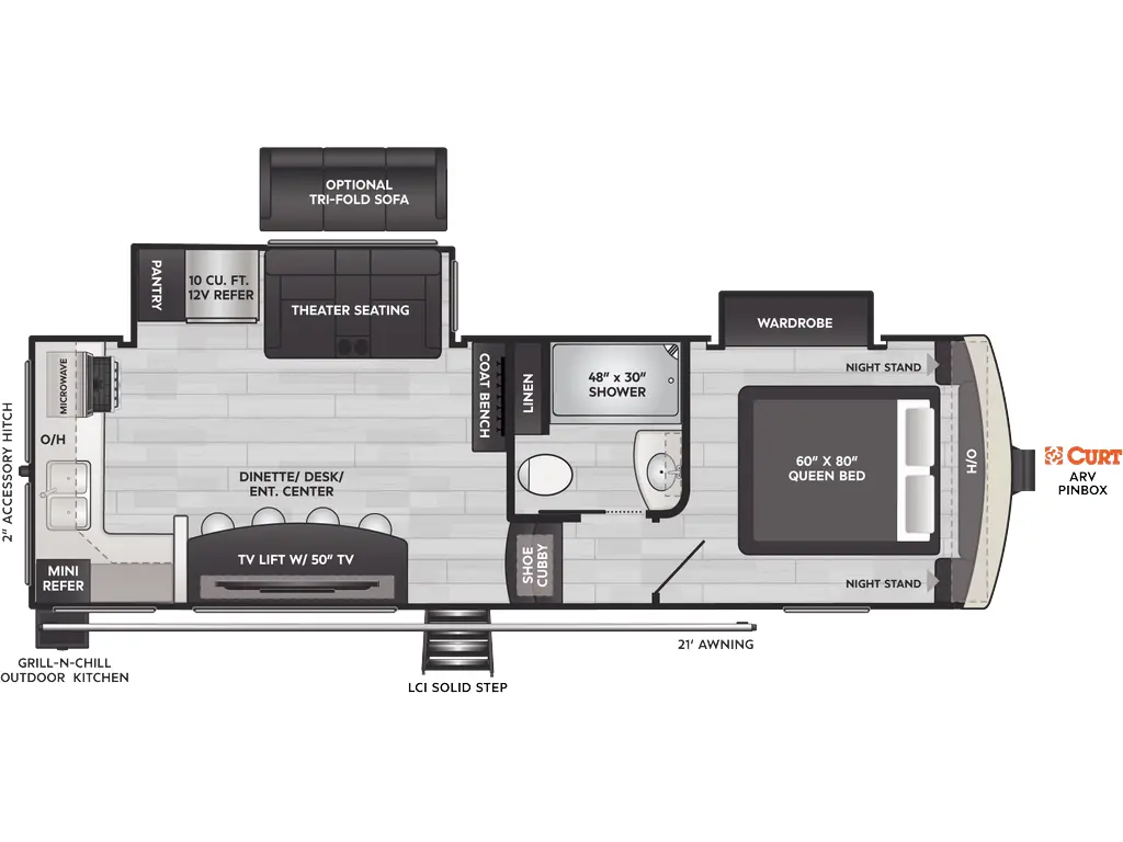 2025 Keystone RV Arcadia Super Lite 246SLRK