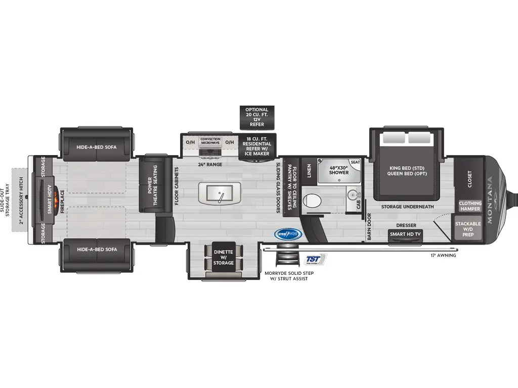 2025 Keystone RV Montana 3793RD