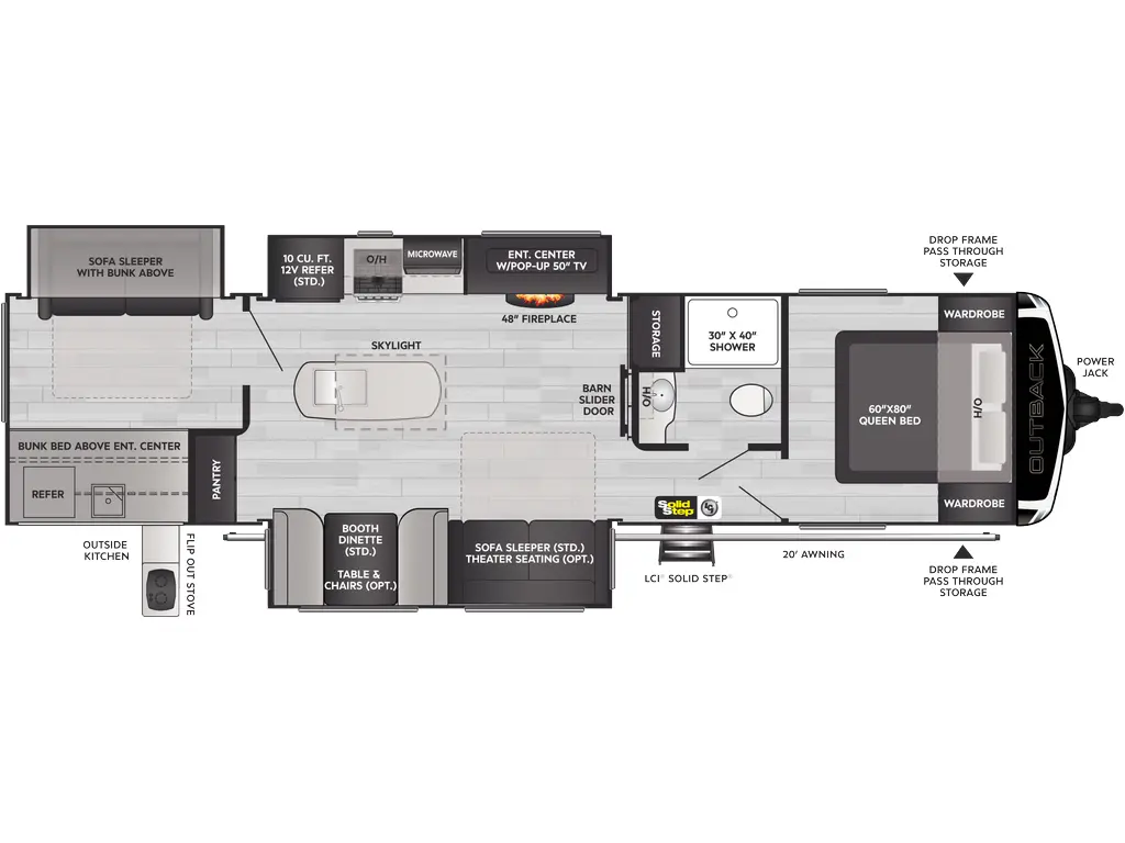 2025 Keystone RV Outback 340BH