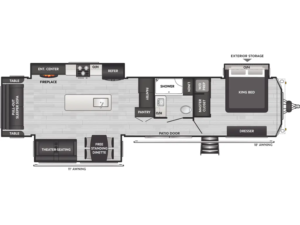 2025 Keystone RV Residence 40RS