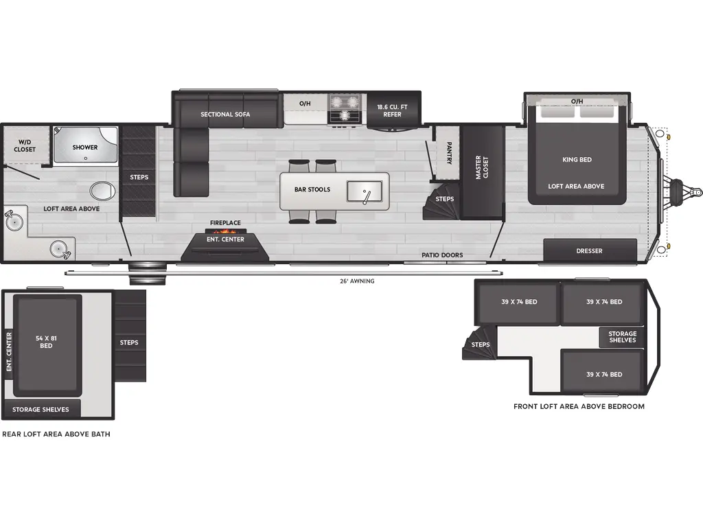 2025 Keystone RV Residence 40CLDL