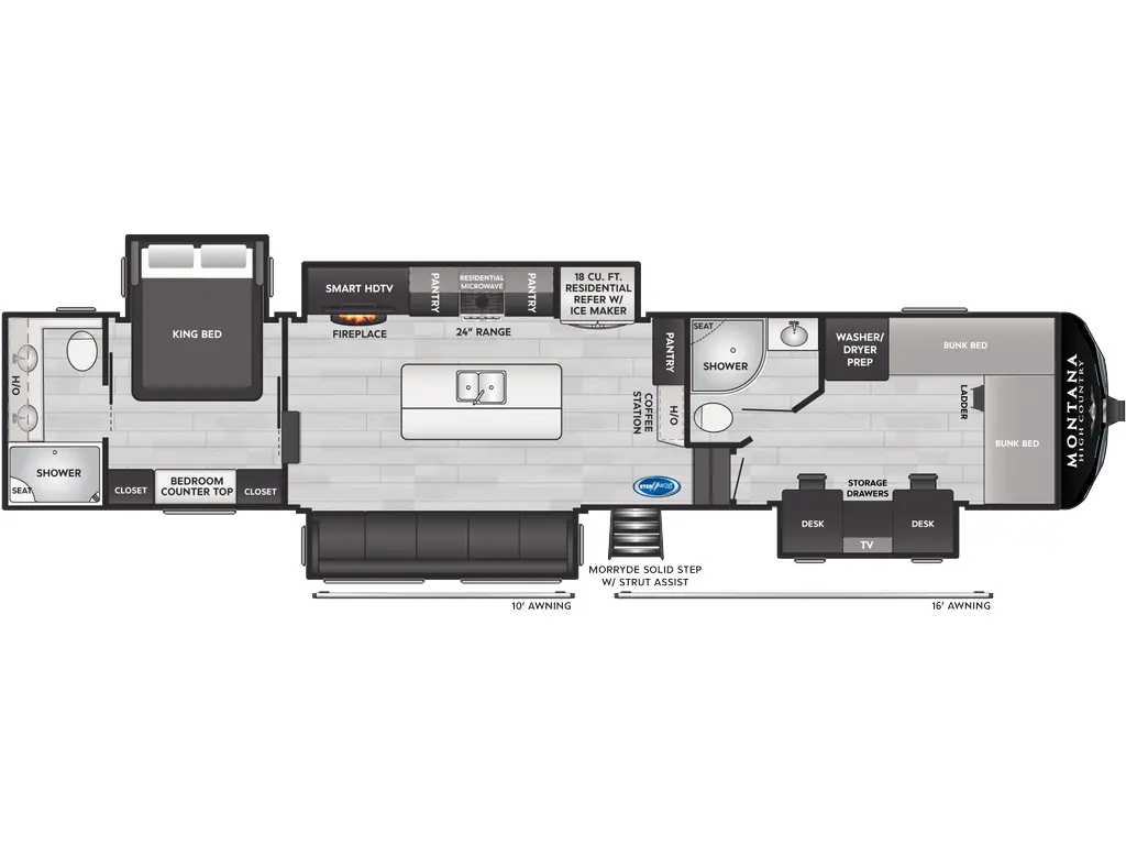 2025 Keystone RV Montana High Country 397FB