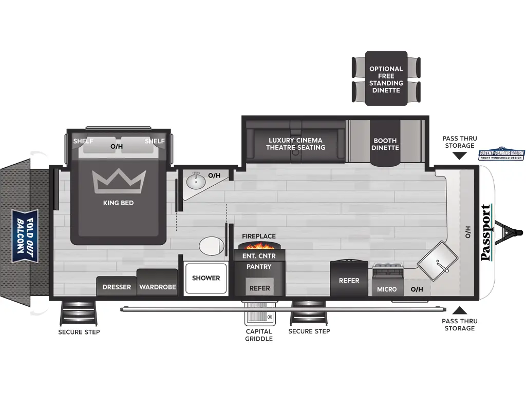2025 Keystone RV Passport 2710KB