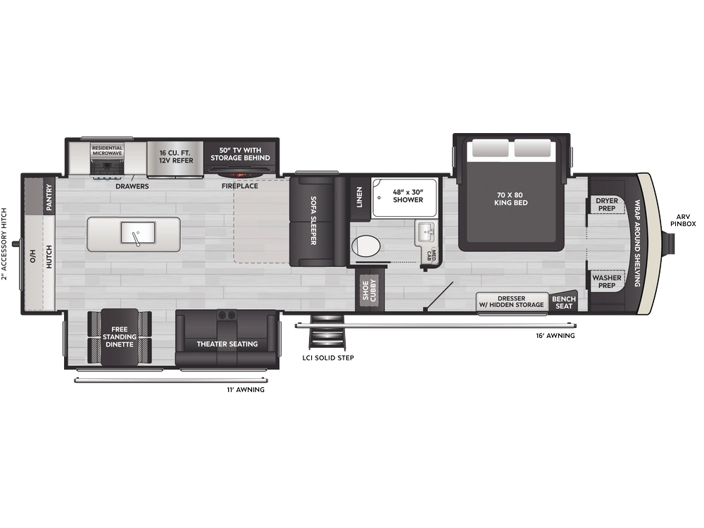 2025 Keystone RV Arcadia Arcadia 3140RK alt