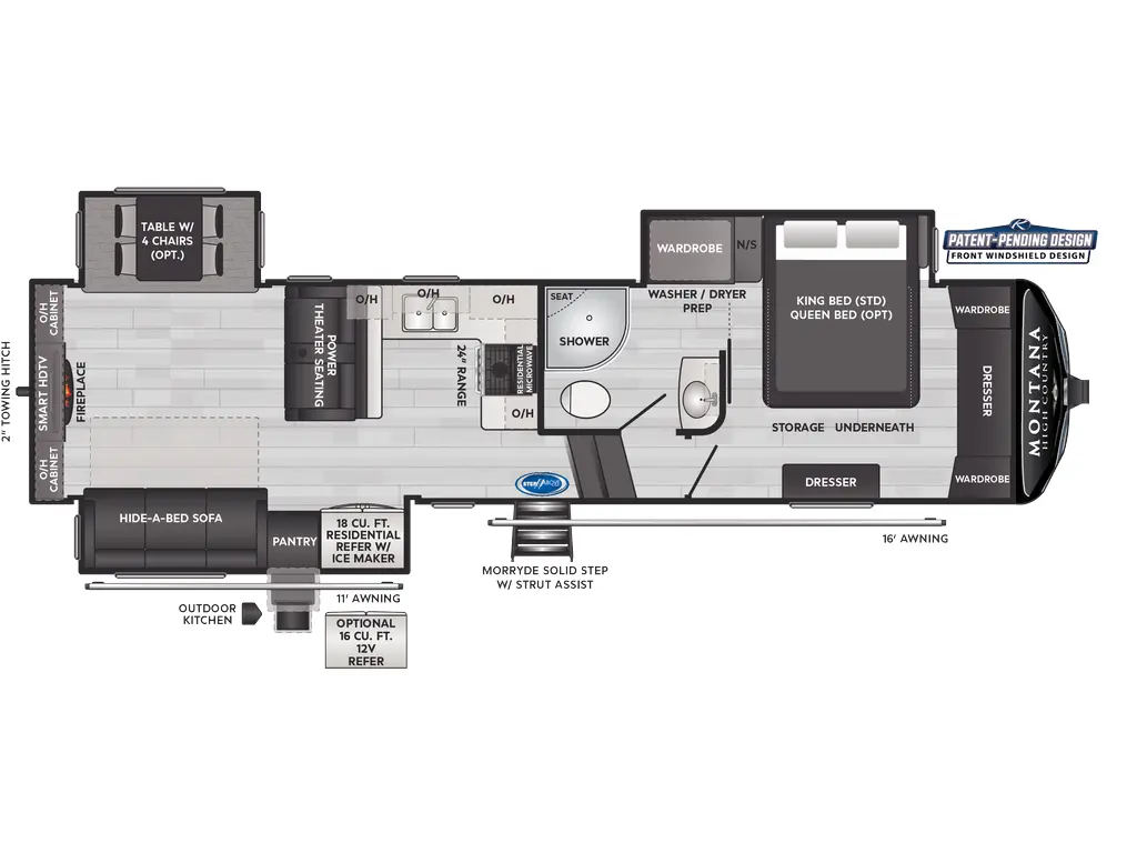 2025 Keystone RV Montana High Country 311RD