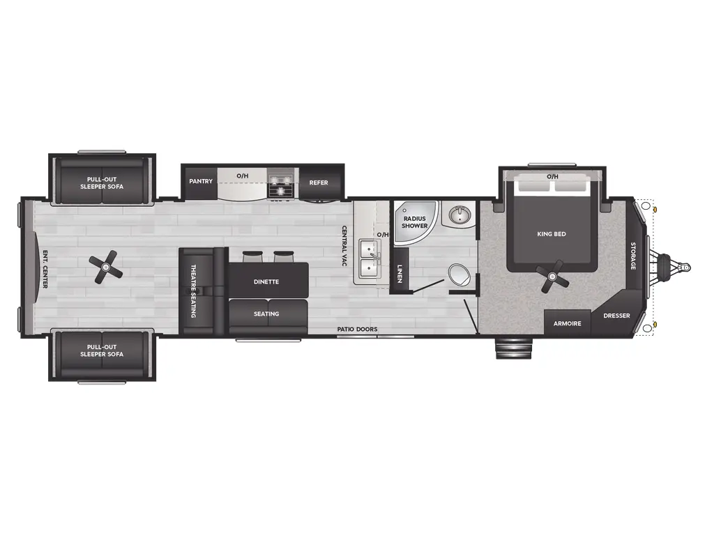 2025 Keystone RV Residence 40RDEN