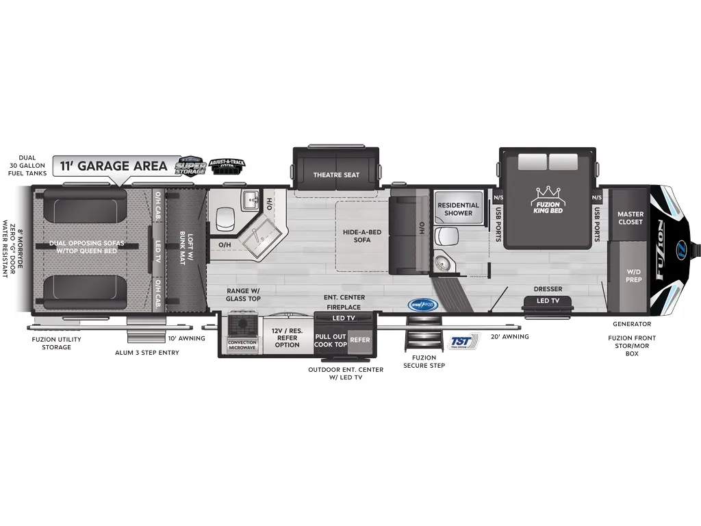 2025 Keystone RV Fuzion 379