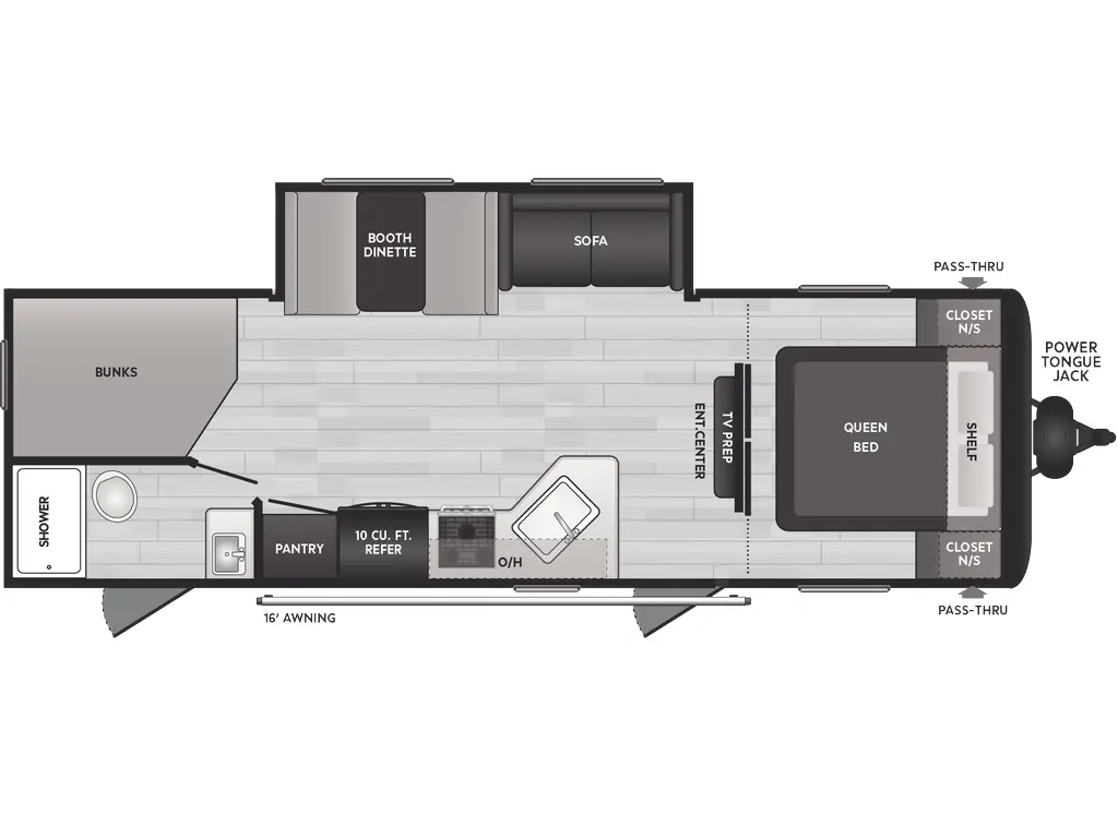 2025 Keystone RV Hideout Sport Double 261BHWE