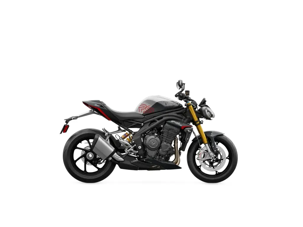 2025 Triumph Speed Triple 1200 Rs Granite / Diablo Red
