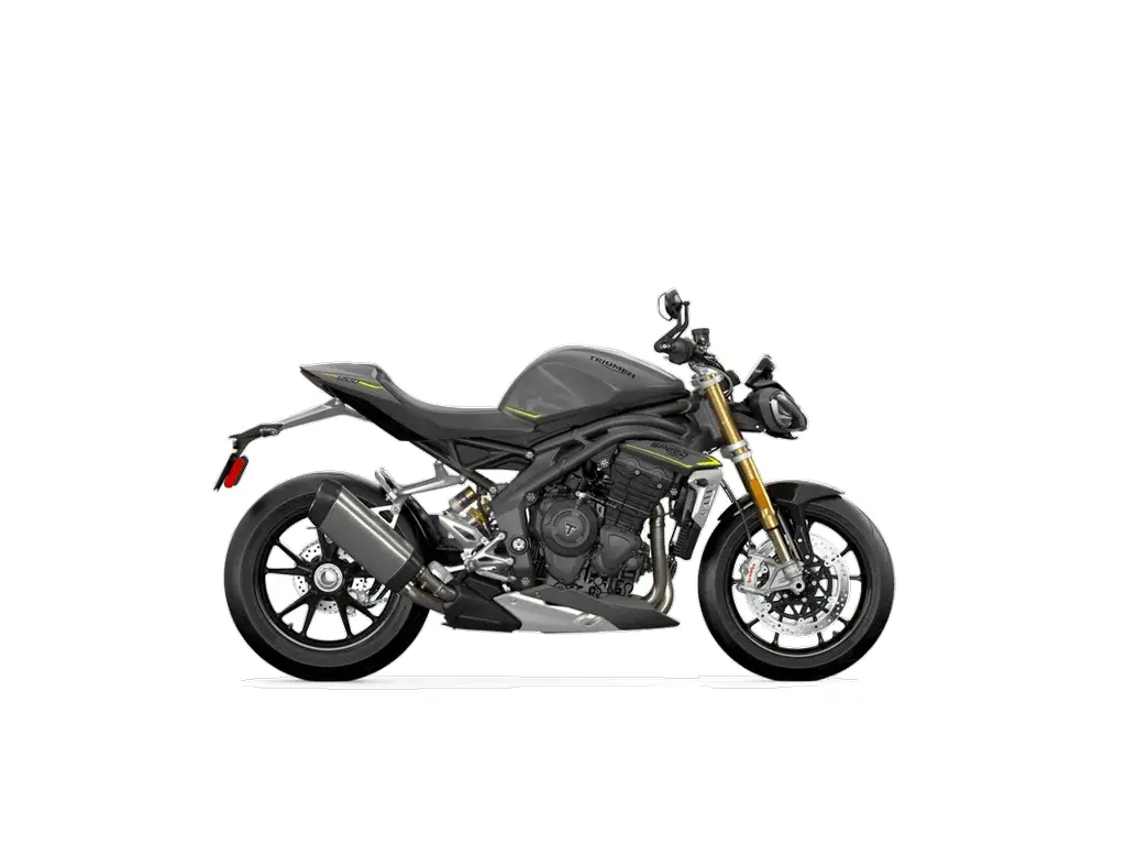 2025 Triumph Speed Triple 1200 Rs Matte Silver Ice