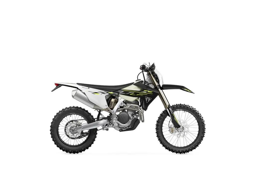 2025 Triumph Tf 250-E Triumph Racing Yellow / Black / White
