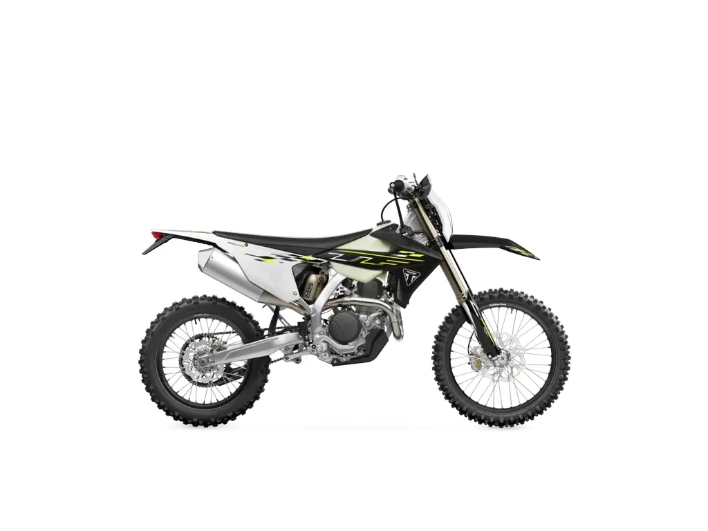 2025 Triumph Tf 450-E Triumph Racing Yellow / Black / White
