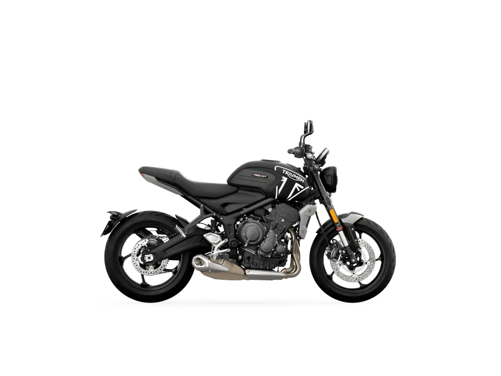 Triumph Trident 660 Trident 660 Matte Jet Black / Matte Silver Ice 2025 alt