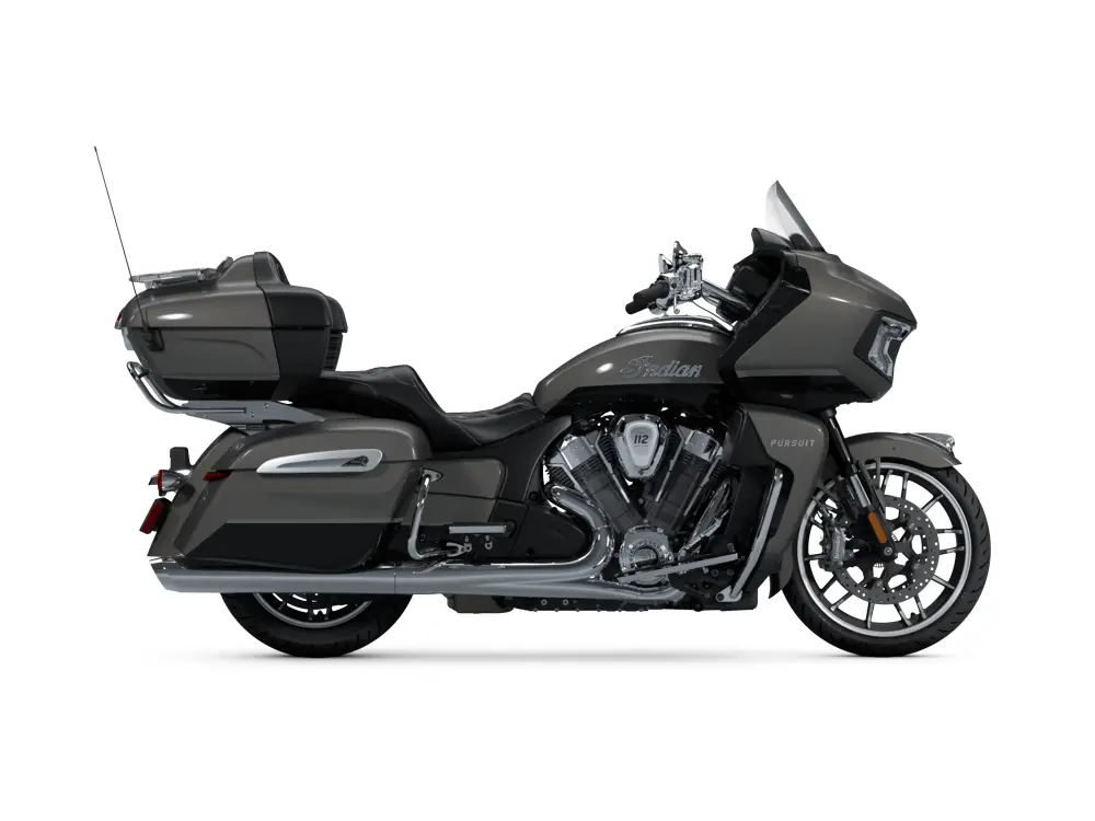 2025 Indian Motorcycle Indian Pursuit Limited with 112 Heavy Metal with Black Metallic