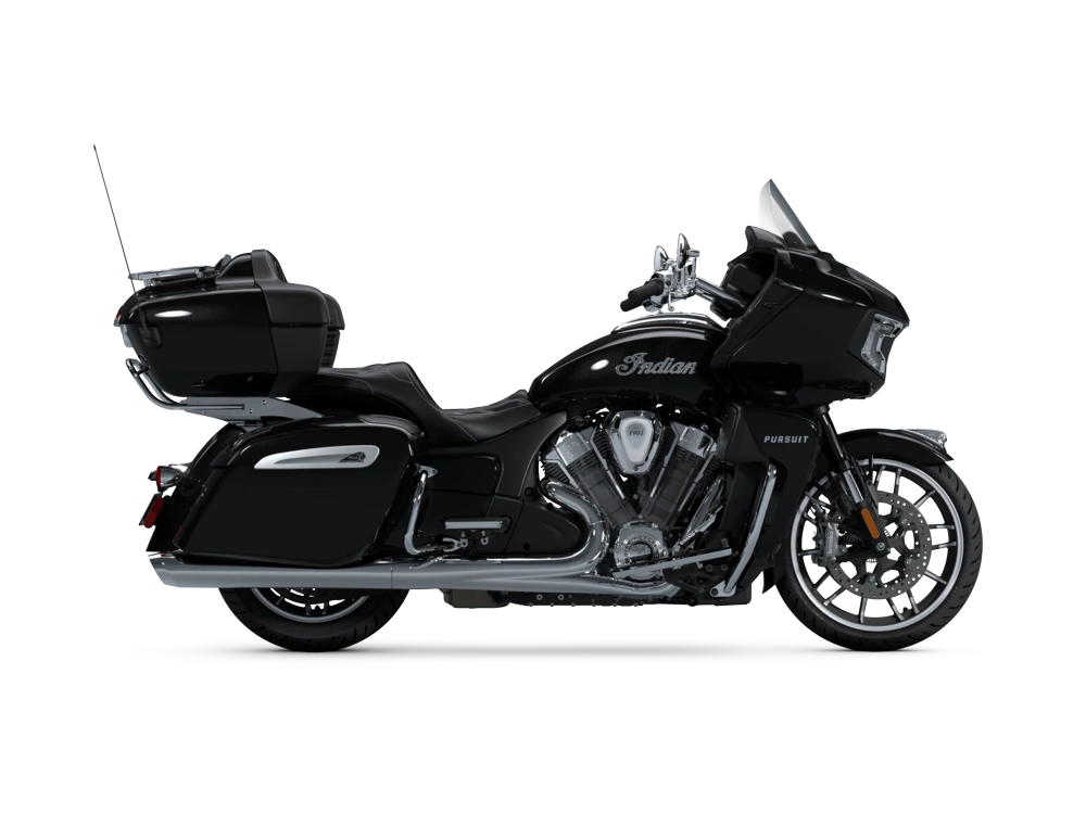 2025 Indian Motorcycle Indian Pursuit Limited Indian Pursuit Limited with Powerband Audio Package Black Metallic alt