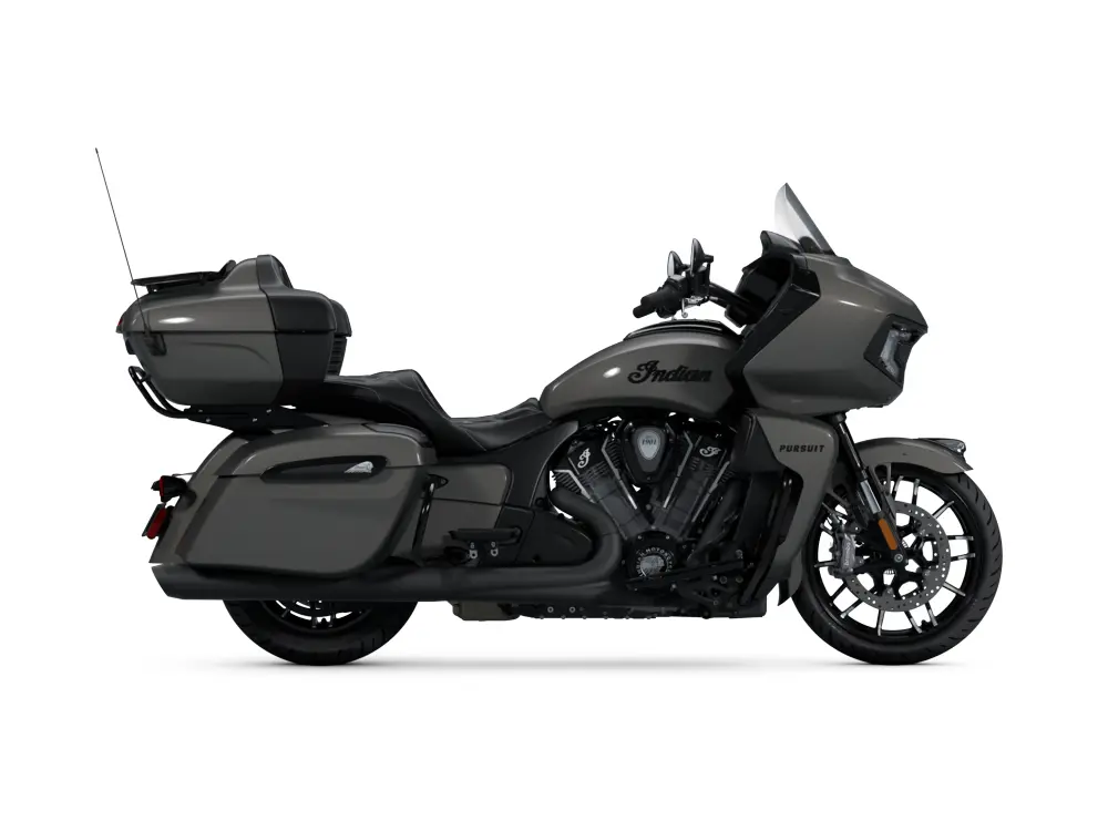 2025 Indian Motorcycle Indian Pursuit Dark Horse with Powerband Audio Package Heavy Metal