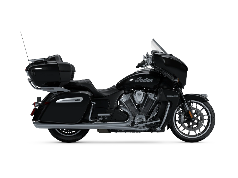 Indian Motorcycle Roadmaster PowerPlus Limited Roadmaster PowerPlus Limited with 112 and PowerBand Audio Package Black Metallic 2025 alt