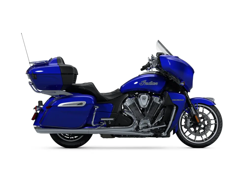 Indian Motorcycle Roadmaster PowerPlus Limited with 112 Spirit Blue Metallic 2025