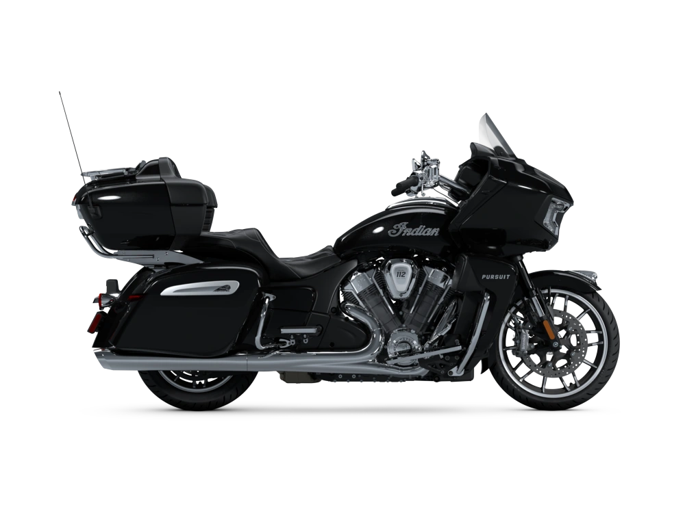 Indian Motorcycle Indian Pursuit Limited Indian Pursuit Limited with 112 Black Metallic 2025 alt