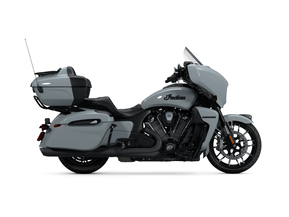 2025 Indian Motorcycle Roadmaster PowerPlus Dark Horse Roadmaster PowerPlus Dark Horse with 112 and PowerBand Audio Package Storm Gray alt