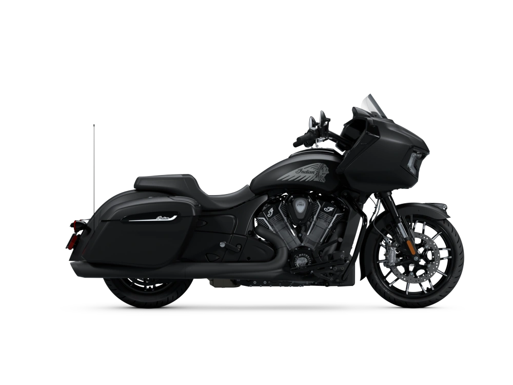 2025 Indian Motorcycle Indian Challenger Dark Horse Indian Challenger Dark Horse 112 with PowerBand Audio Package Black Smoke alt