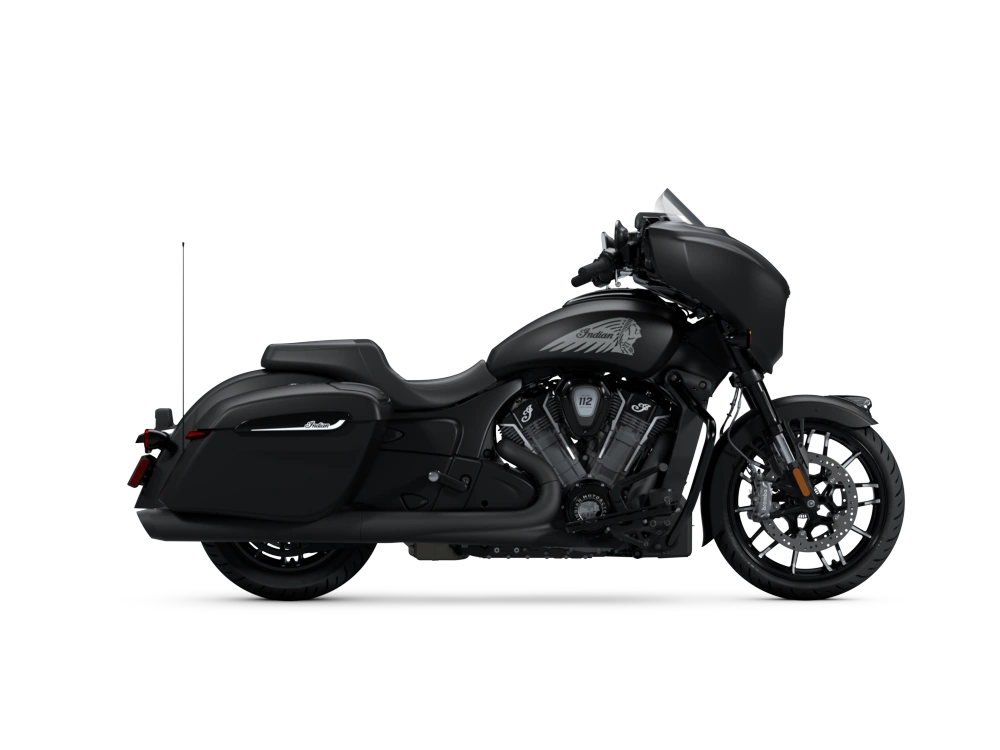 Indian Motorcycle Chieftain PowerPlus Dark Horse Chieftain PowerPlus Dark Horse with 112 and PowerBand Audio Package Black Smoke 2025 alt