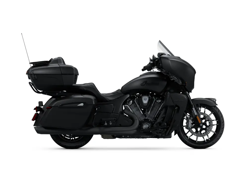 2025 Indian Motorcycle Roadmaster PowerPlus Dark Horse with 112 and PowerBand Audio Package Black Smoke