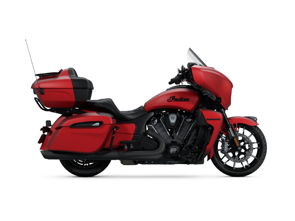Indian Motorcycle Roadmaster PowerPlus Dark Horse Roadmaster PowerPlus Dark Horse with 112 and PowerBand Audio Package Sunset Red Smoke 2025 alt
