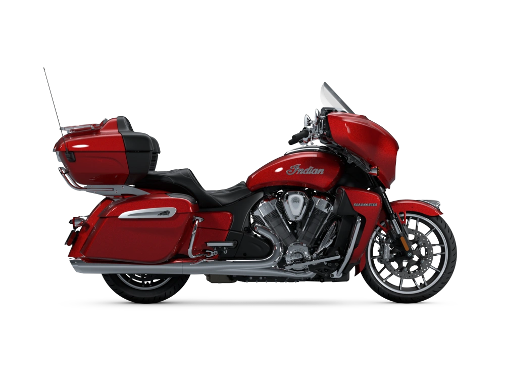 2025 Indian Motorcycle Roadmaster PowerPlus Limited Roadmaster PowerPlus Limited with PowerBand Audio Package Sunset Red Metallic alt