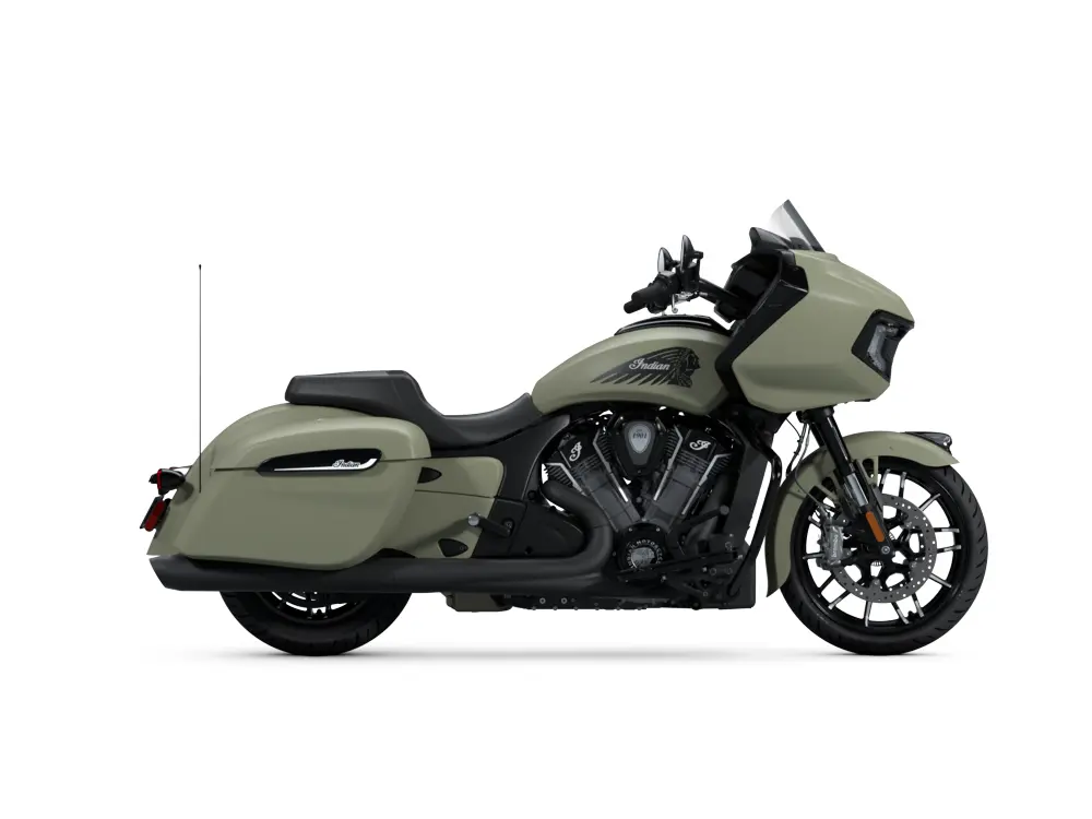 2025 Indian Motorcycle Indian Challenger Dark Horse Moss Green Smoke