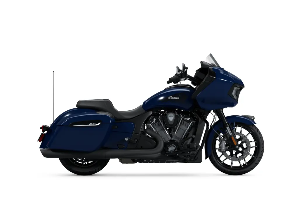 Indian Motorcycle Indian Challenger Dark Horse 112 with PowerBand Audio Package Springfield Blue 2025