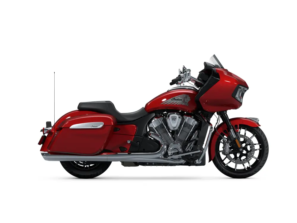 Indian Motorcycle Indian Challenger Limited with 112 Sunset Red Metallic 2025