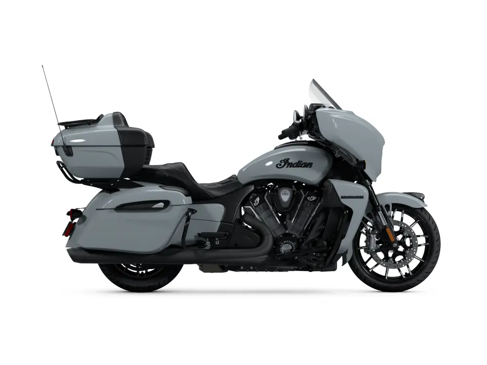 Indian Motorcycle Roadmaster PowerPlus Dark Horse with PowerBand Audio Package Storm Gray 2025