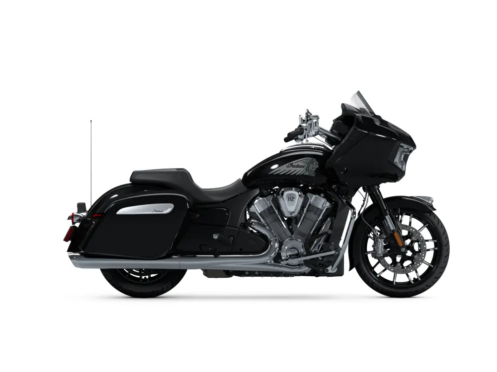 2025 Indian Motorcycle Indian Challenger Limited with 112 Black Metallic