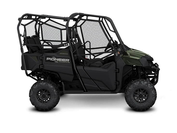 2025 Honda Pioneer 700-4P Pioneer 700-4P DLX Black Forest Green alt
