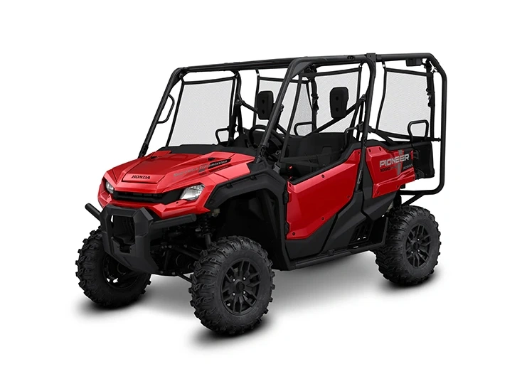 2025 Honda Pioneer 1000-5P Pioneer 1000-5P DLX Hero Red alt