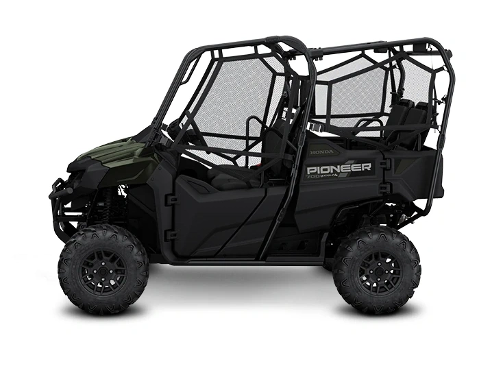 2025 Honda Pioneer 700-4P Pioneer 700-4P DLX Black Forest Green alt