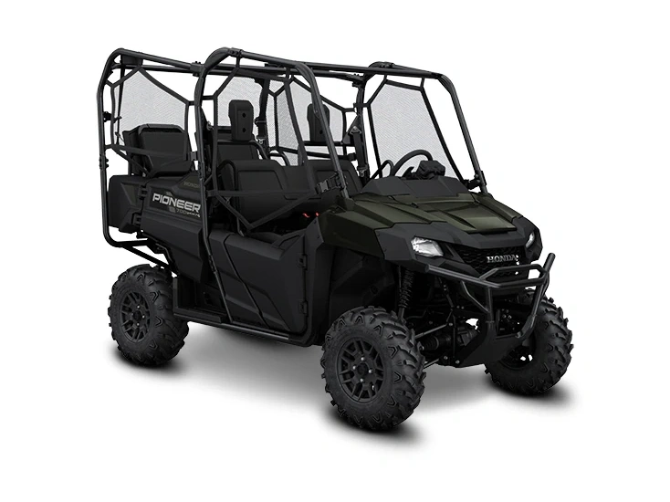 2025 Honda Pioneer 700-4P Pioneer 700-4P DLX Black Forest Green alt