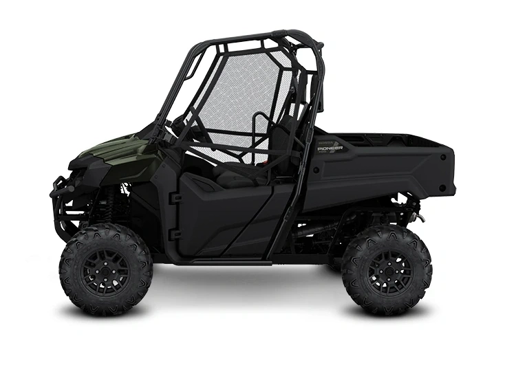 2025 Honda Pioneer 700-2P Pioneer 700-2P DLX Black Forest Green alt